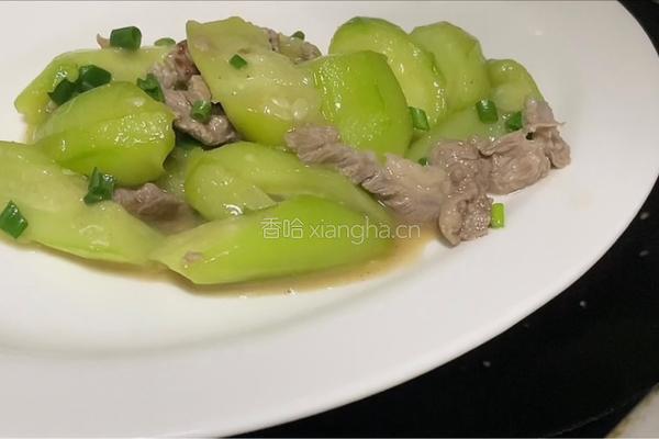 丝瓜炒肉片的做法图解10