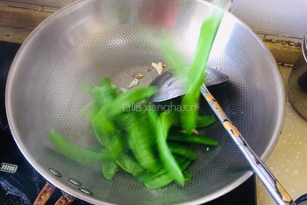 清炒荷兰豆的做法图解5