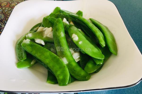 清炒荷兰豆的做法图解10