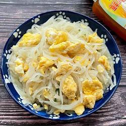 鸡蛋炒白萝卜丝的做法[图]