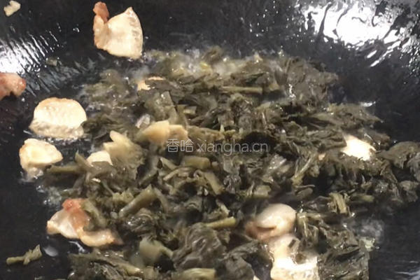 酸菜炒春笋的做法图解6
