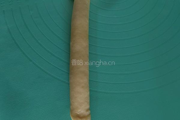 自制风味液种椰蓉排包的做法图解13