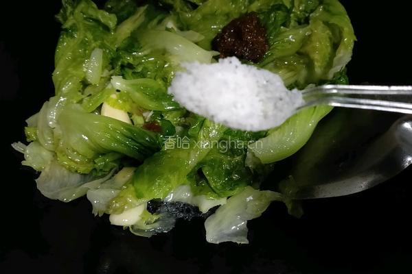 蚝油生菜的做法图解7
