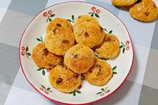 葡萄干小饼的做法图解14