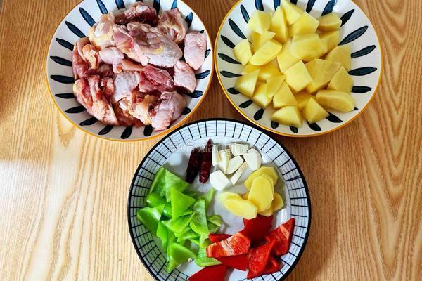 鸡腿焖土豆的做法图解2