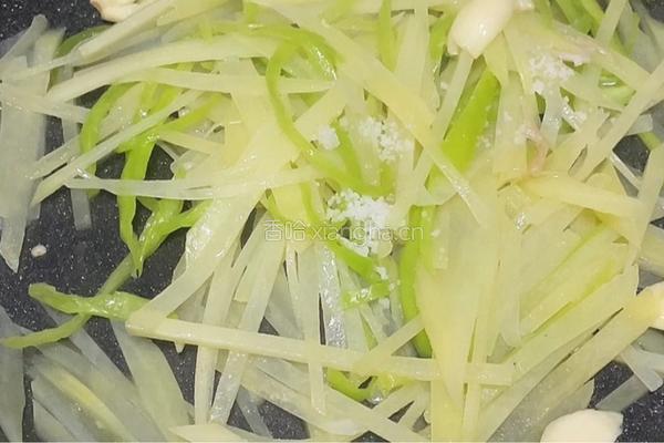 酸辣土豆丝的做法图解6