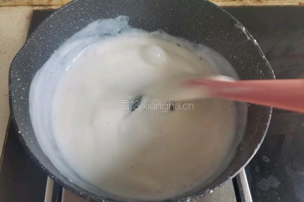 蔓越莓小布丁雪糕（无需奶油无需打发）的做法图解5