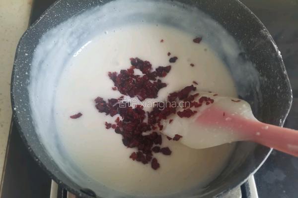 蔓越莓小布丁雪糕（无需奶油无需打发）的做法图解8