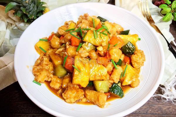 菠萝咕噜肉的做法图解17