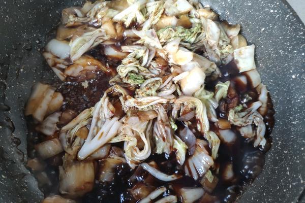 糖醋白菜的做法图解9