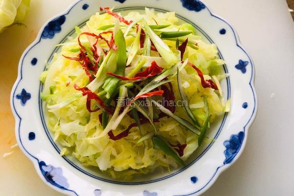白灼莲花白的做法图解5