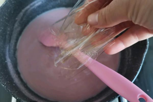 蔓越莓奶冻白玉丸子的做法图解5