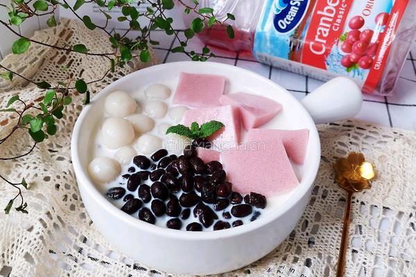 蔓越莓奶冻白玉丸子的做法图解14