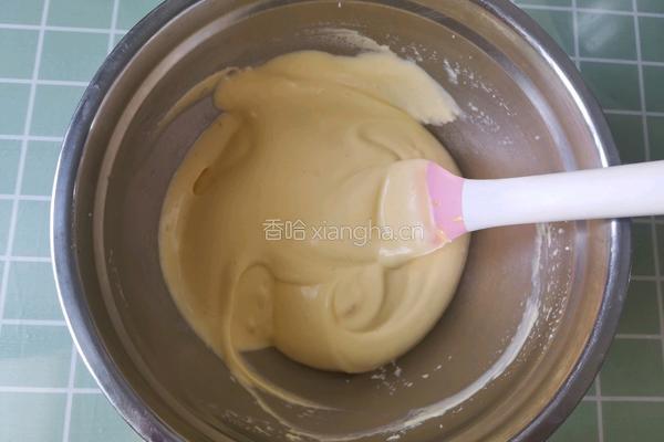 红豆中空戚风蛋糕的做法图解9
