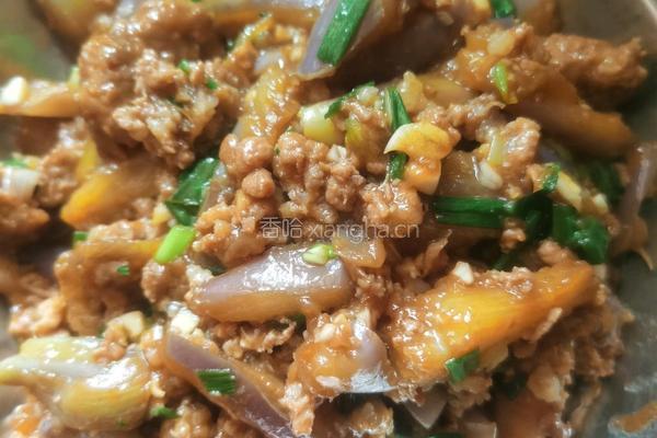 肉沫茄子的做法图解6