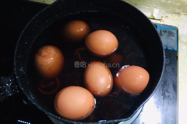 核桃壳煮鸡蛋的做法图解5