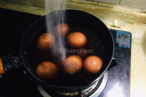 核桃壳煮鸡蛋的做法图解6