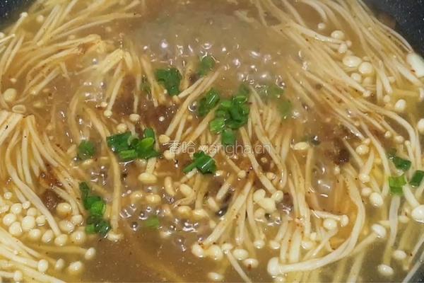 酱香金针菇的做法图解5