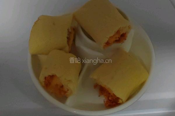 蛋糕肉松卷的做法图解8