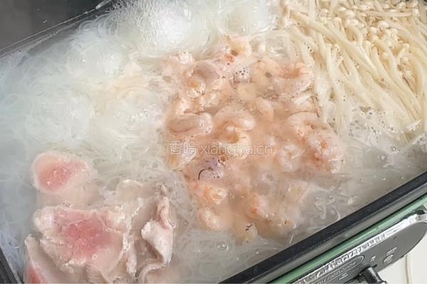 虾仁米粉的做法图解6
