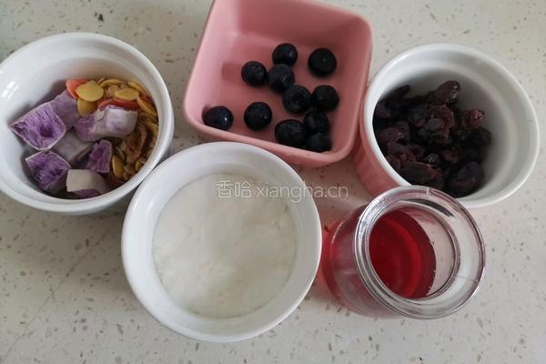 蔓越莓奶昔的做法图解1