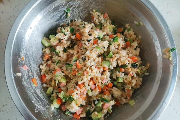 蔬菜饭团的做法图解6