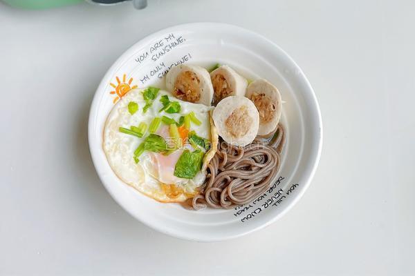 肉丸荞麦面的做法图解13