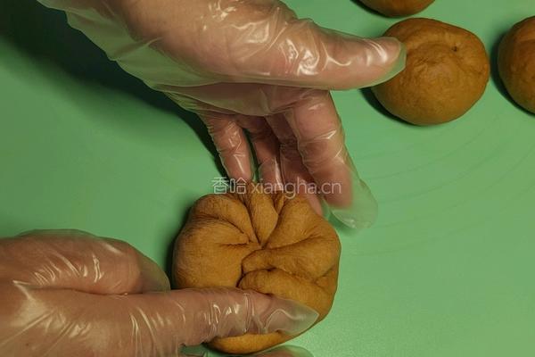 自制枣香红糖开花馒头的做法图解18