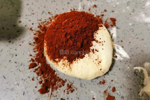 南瓜可可花馒头的做法图解4
