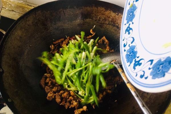 青椒肉丝的做法图解6