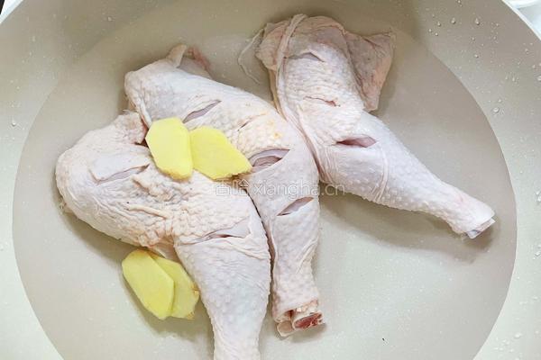 葱油鸡腿肉的做法图解3