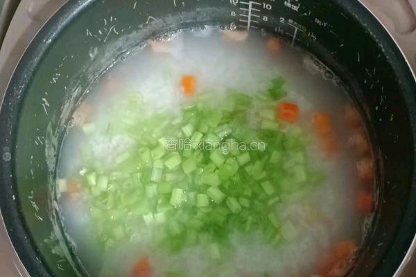 时蔬肉末粥的做法图解11