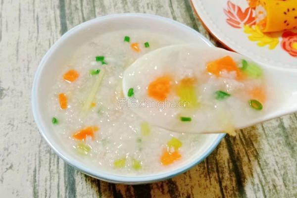 时蔬肉末粥的做法图解14