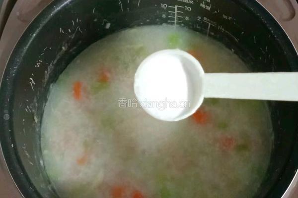 时蔬肉末粥的做法图解13