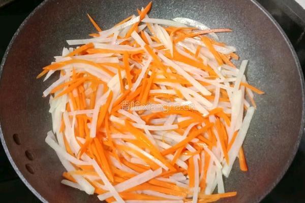 胡萝卜鸡蛋卷饼的做法图解5