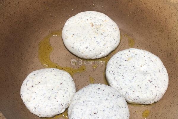 芝士杂粮豆渣饼的做法图解8