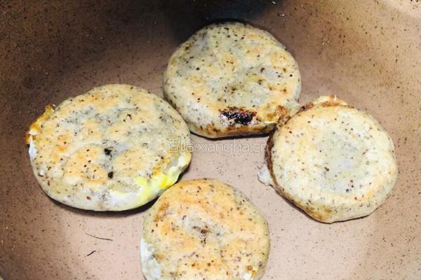 芝士杂粮豆渣饼的做法图解10