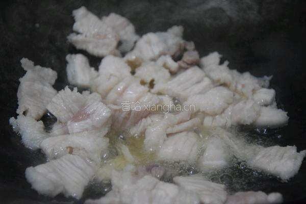 莴笋炒肉片的做法图解4