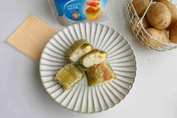 流心蔬菜饼土豆卷
