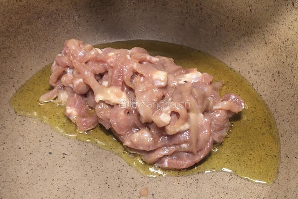 蒜苔炒肉的做法图解6