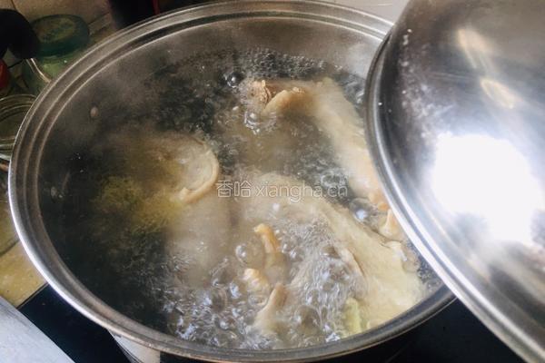 清炖土鸡的做法图解4