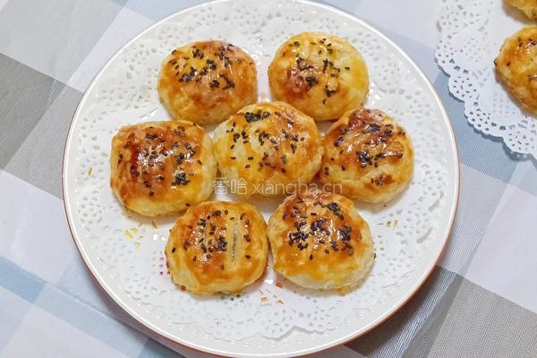 蜜豆芝士饼的做法图解15