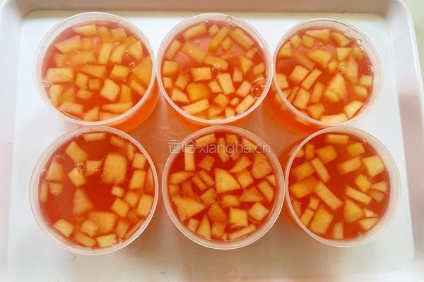 蜜桃茶冻的做法图解9