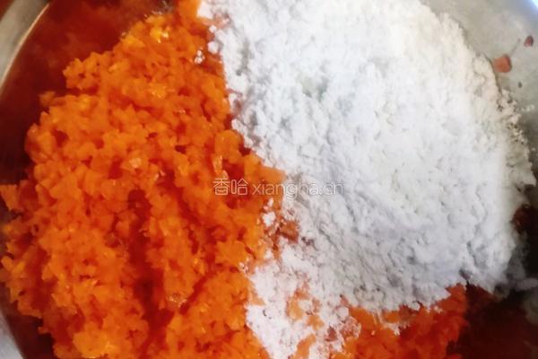 黄瓜胡萝卜蔬菜饼的做法图解7
