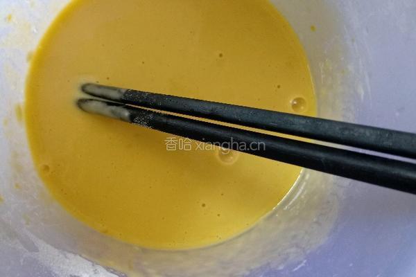 初夏灵魂菜 鲜霍香煎蛋饼 的做法图解3