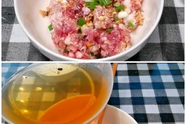 羊肚菌酿猪肉沫的做法图解8