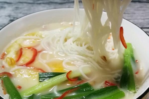 鱼汤面的做法图解12