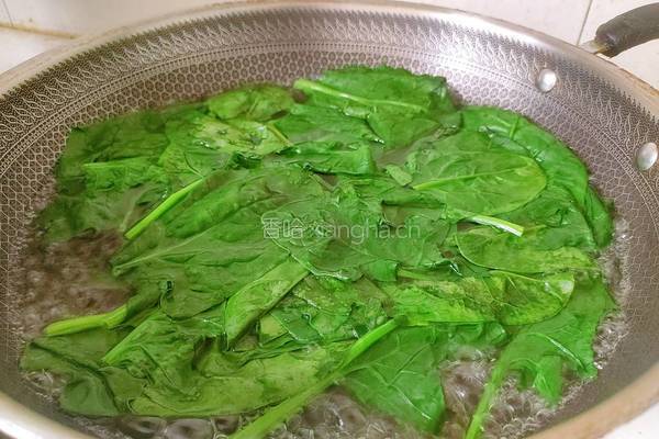 菠菜馒头的做法图解4