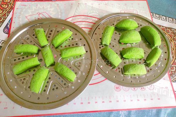 菠菜馒头的做法图解19