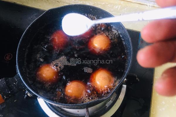 核桃壳煮鸡蛋的做法图解8